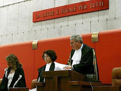 Pic: Court in Genoa