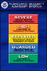 Bild: Skala der Homeland Security