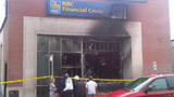 Pic: Burned bank